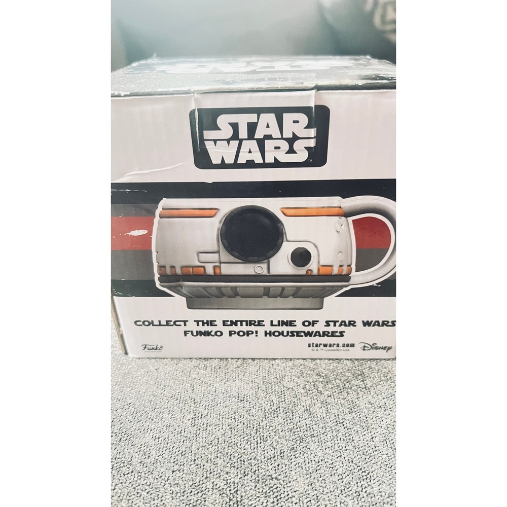 Funko Star Wars BB-8 Ceramic Mug Unisex OS White‎ Orange Pop Home Droid Cup